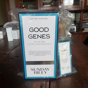 Sunday Riley Good Genes full size + sample Luna - *Brand New